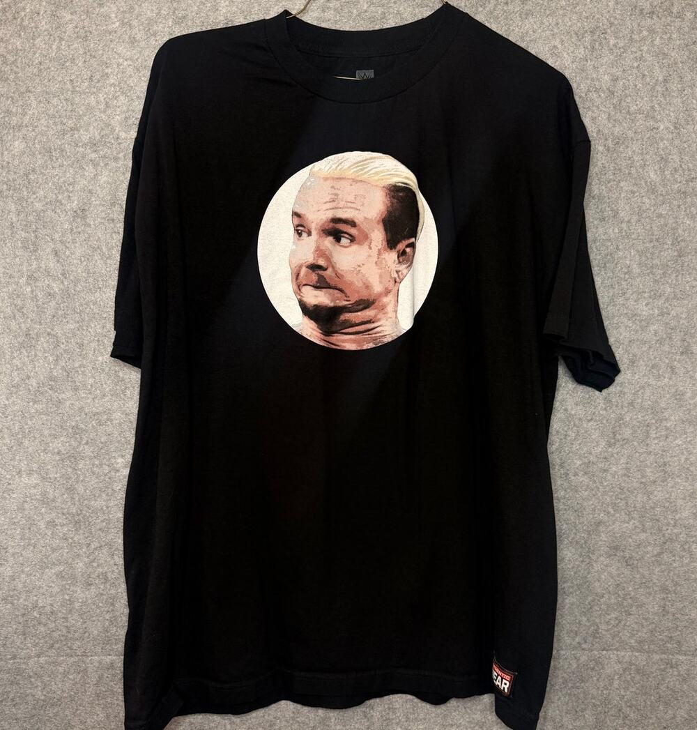 WWE Brock Lesnar T Shirt Mens XXL Black Authentic Wear Wrestling Graphic Tee
